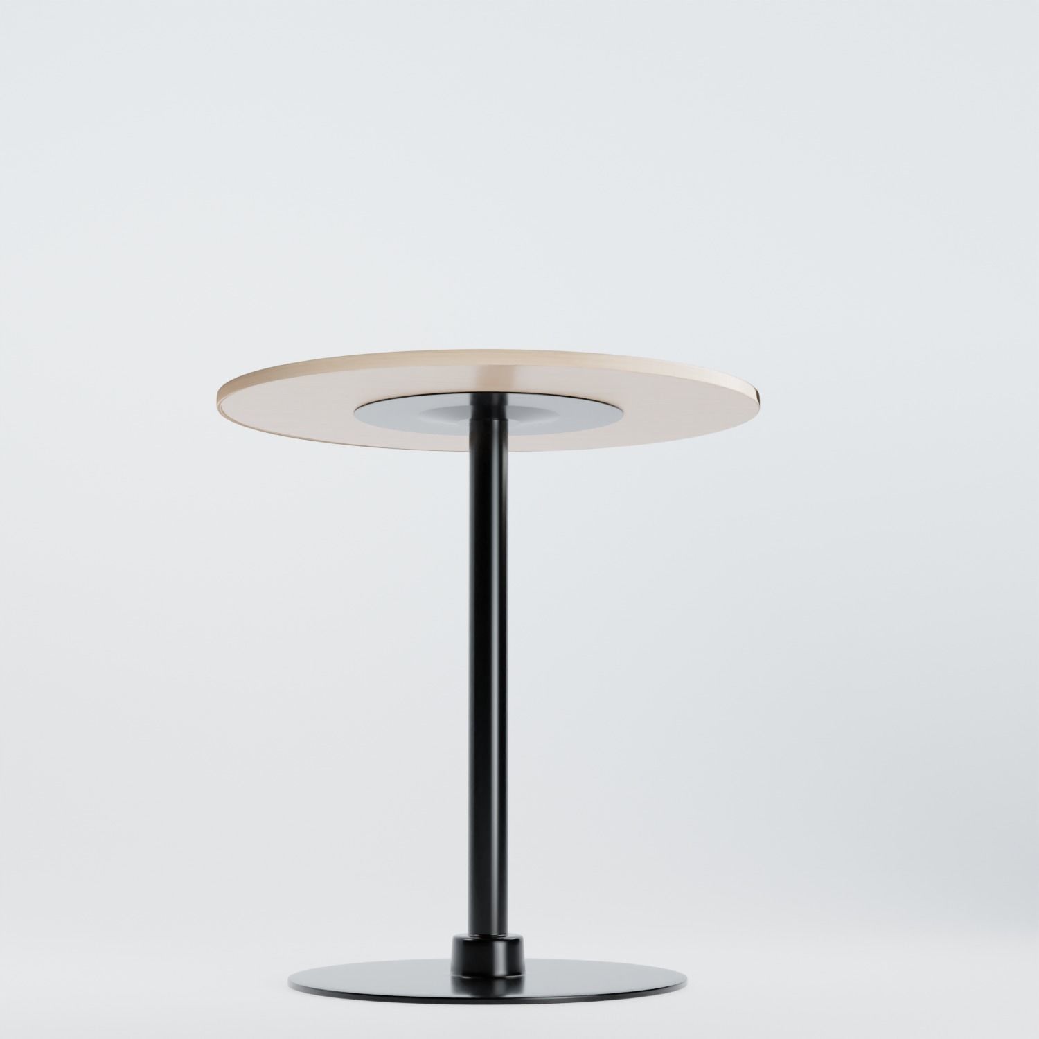 Fredericia Plan Column Table Round Low-poly 3D model_1