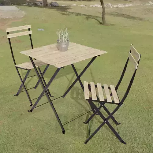 Outdoor Chair and Table IKEA TARNO
