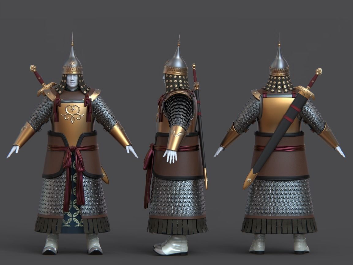 09-Ancient Chinese Armor-Song dynasty 3D model_20