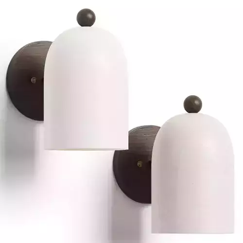 Lulu and Georgia Pebble Sconce Wall Lamp
