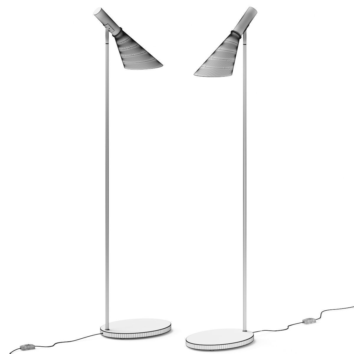 Visual Comfort and Co ED Ellen DeGeneres Wells Floor Lamp 3D model_1