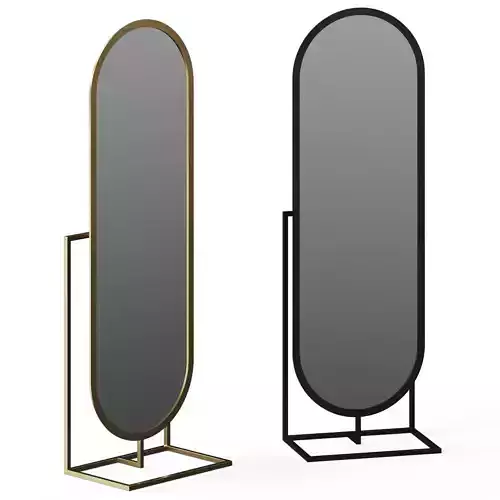 Badari Metropolitan Floor Mirror 3D model