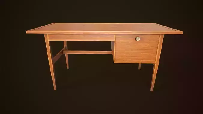 Retro office desk