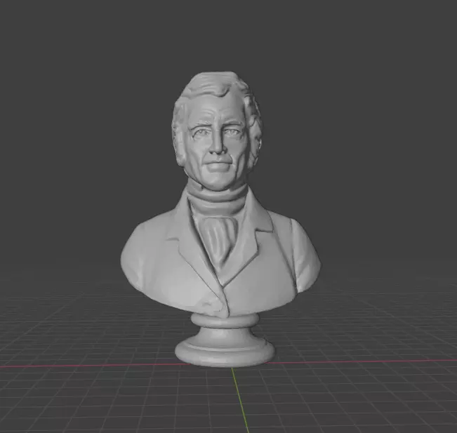 Thomas Robert Malthus 3D print model