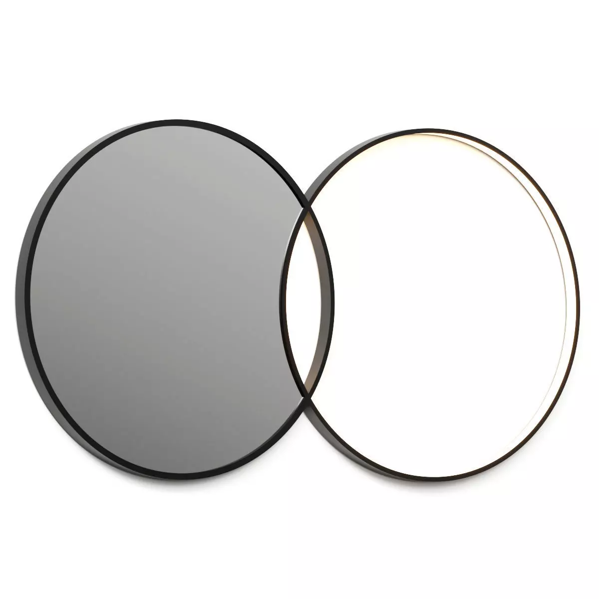 Amura Eclipse Wall Mirror 3D model_0
