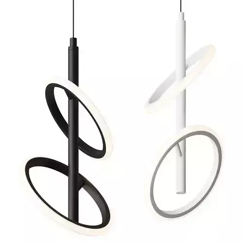 DALS Lighting Olympia Two Color Pendant Lamp