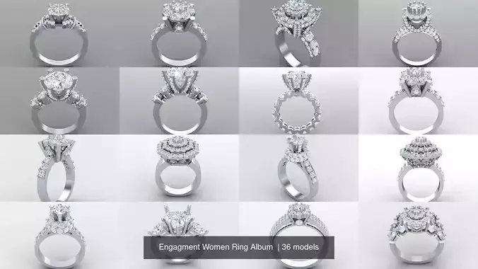 Engagment Women Ring Album 