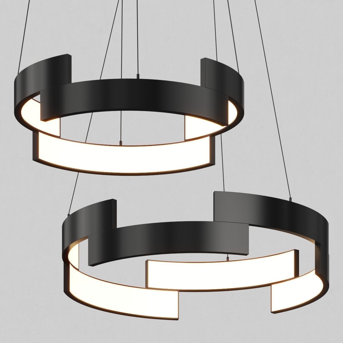 DweLED for WAC Trap Lighting Pandant Lamp 3D model_1