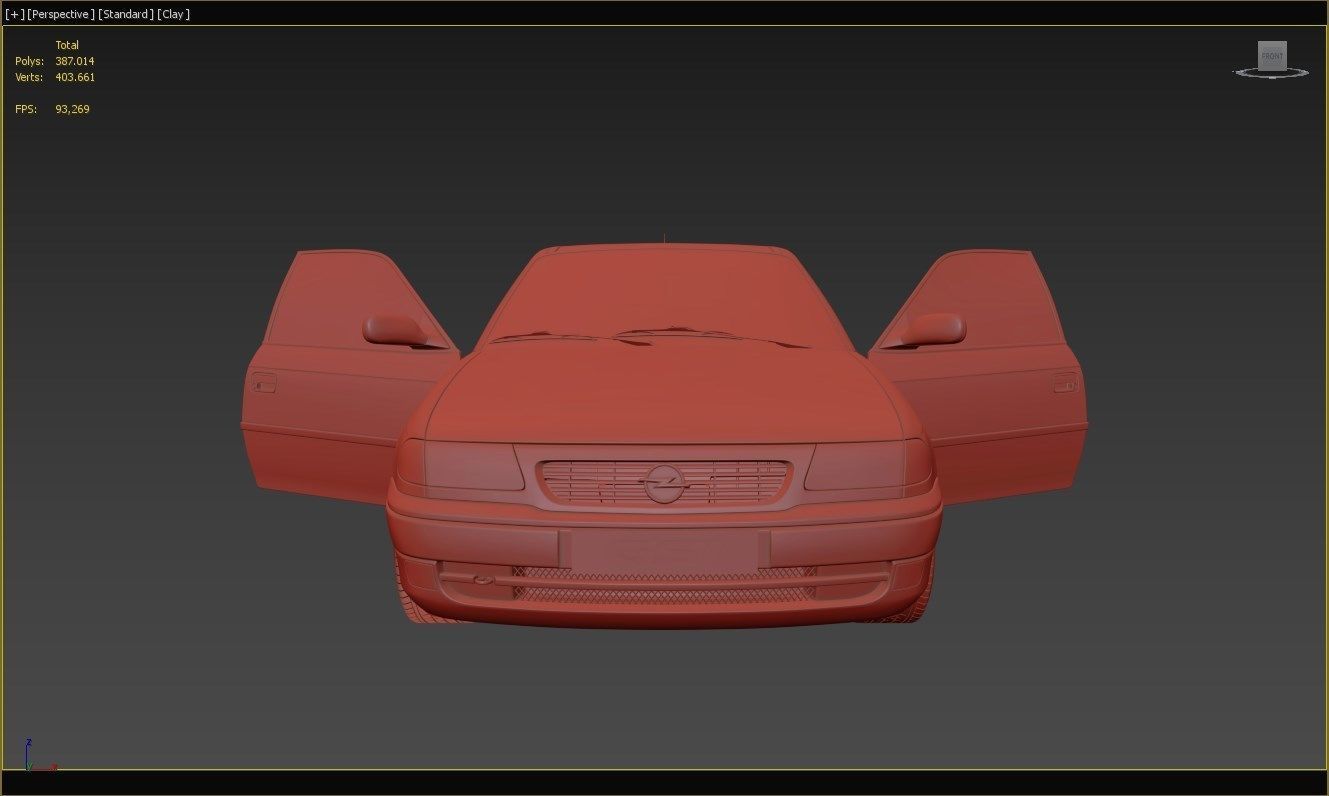 Opel Astra GSI 3D model_11