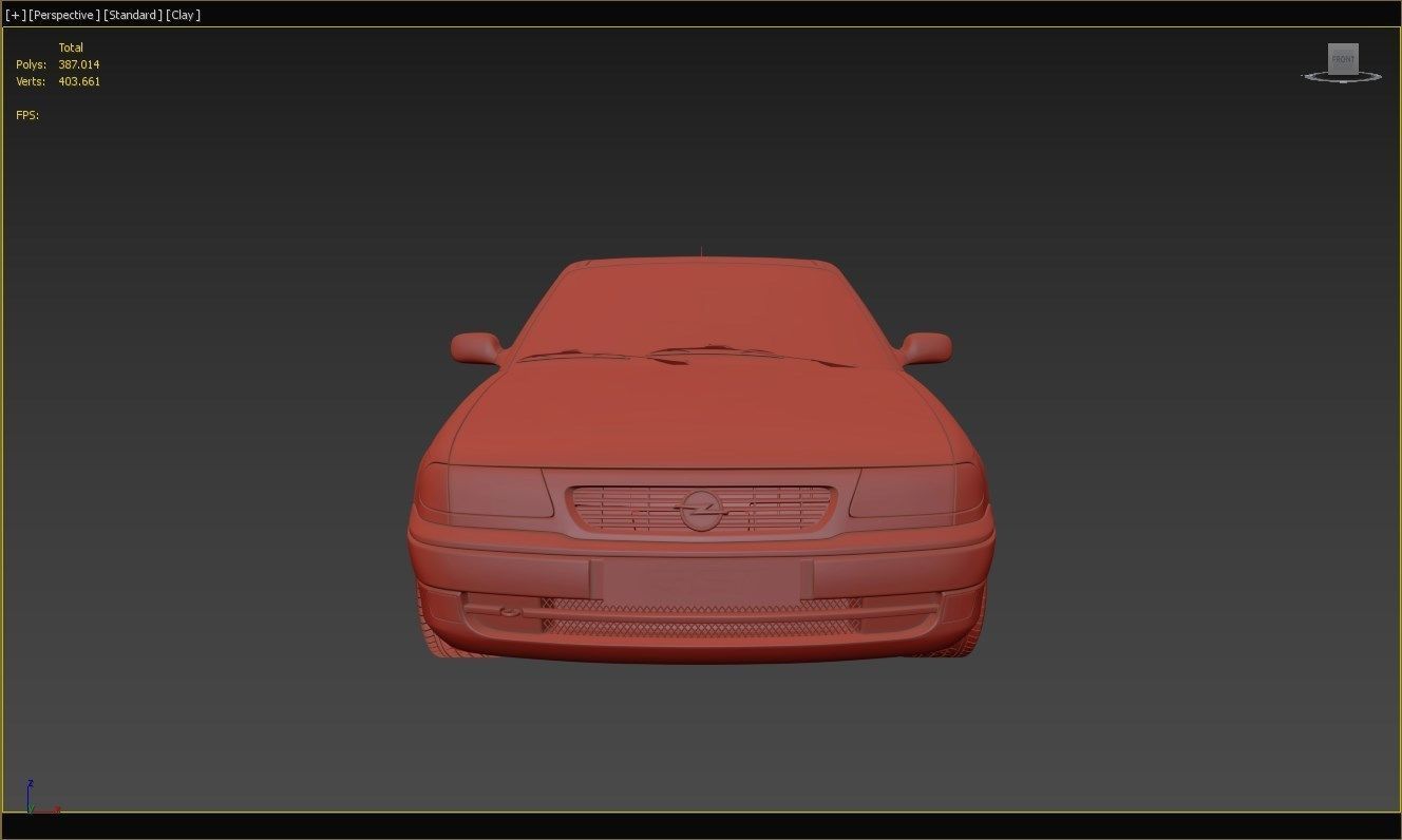 Opel Astra GSI 3D model_10