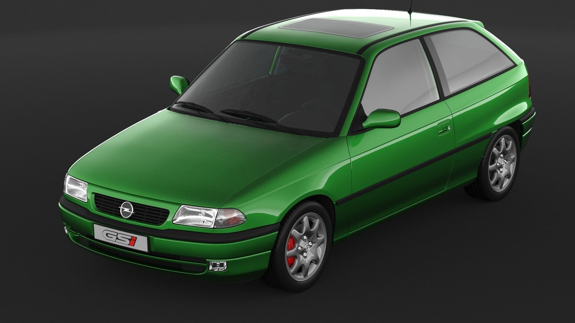 Opel Astra GSI 3D model_5