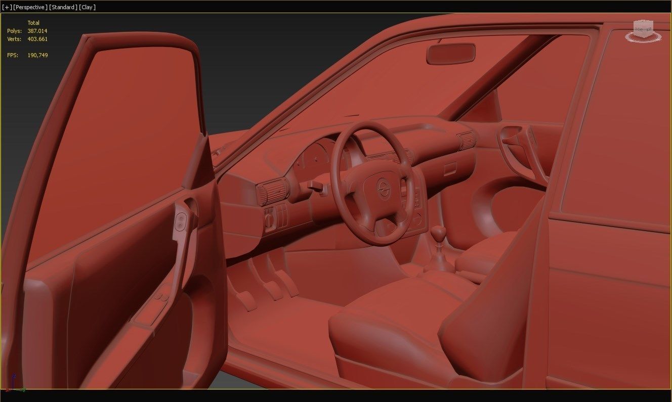 Opel Astra GSI 3D model_12