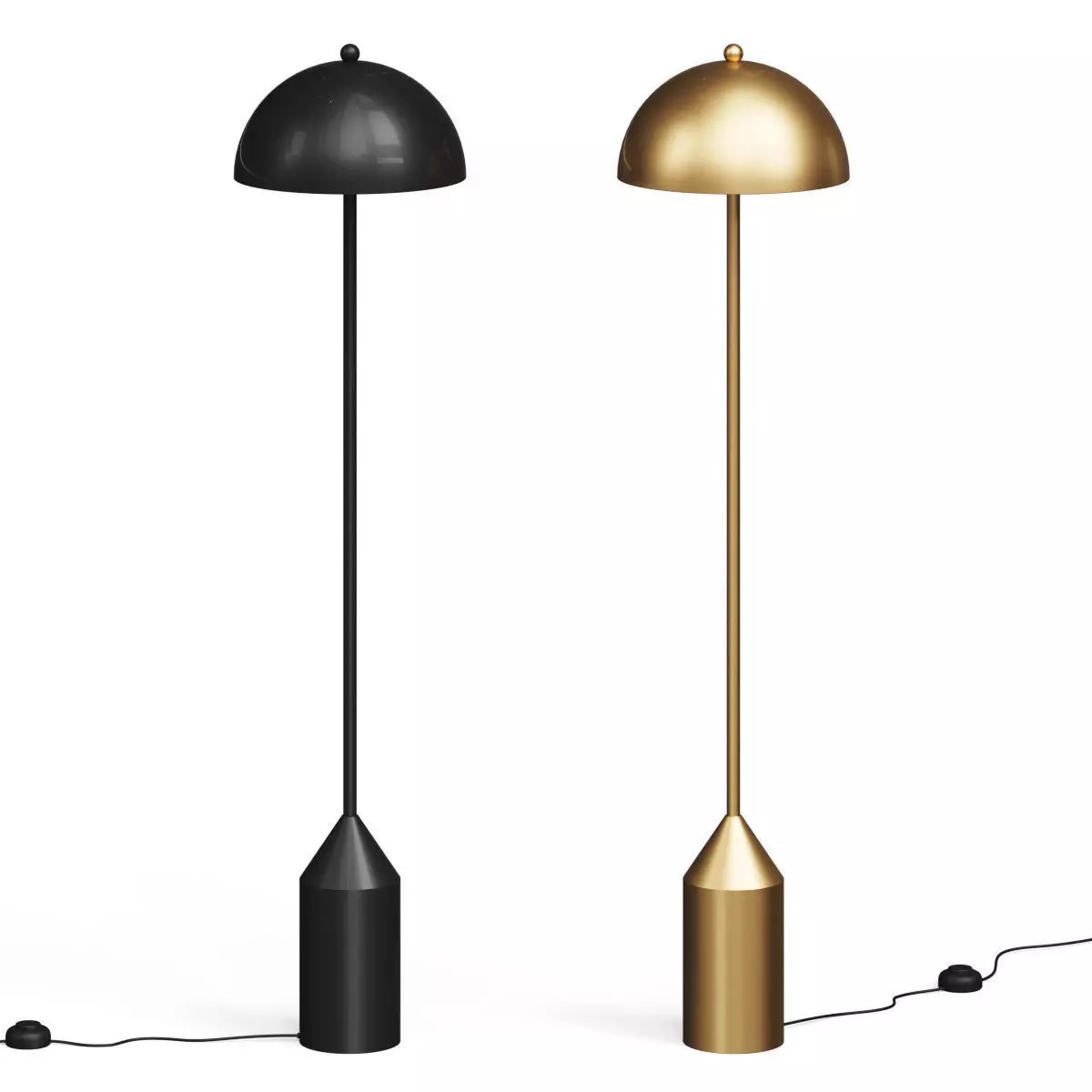 Lulu and Georgia Ezri Floor Lamp 3D model_0