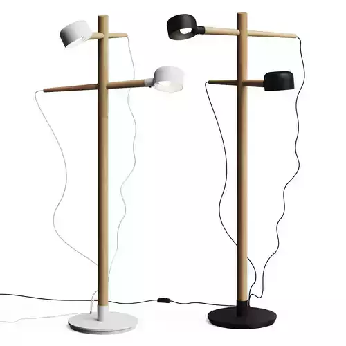 Castor Deadstock Floor Lamp