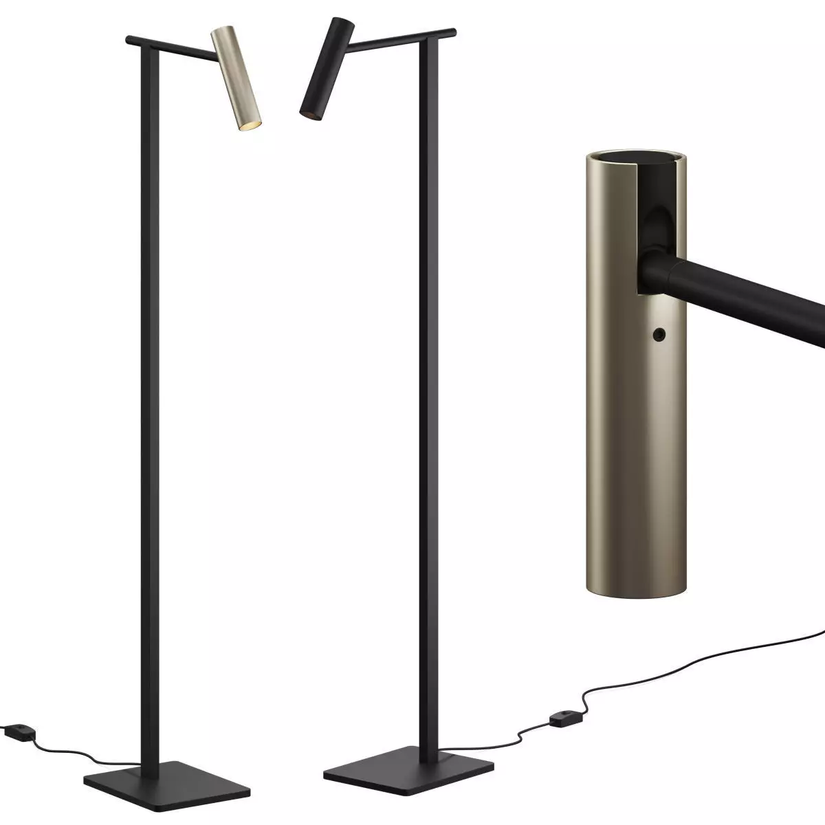 Astro Leda Floor Lamp 3D model_0