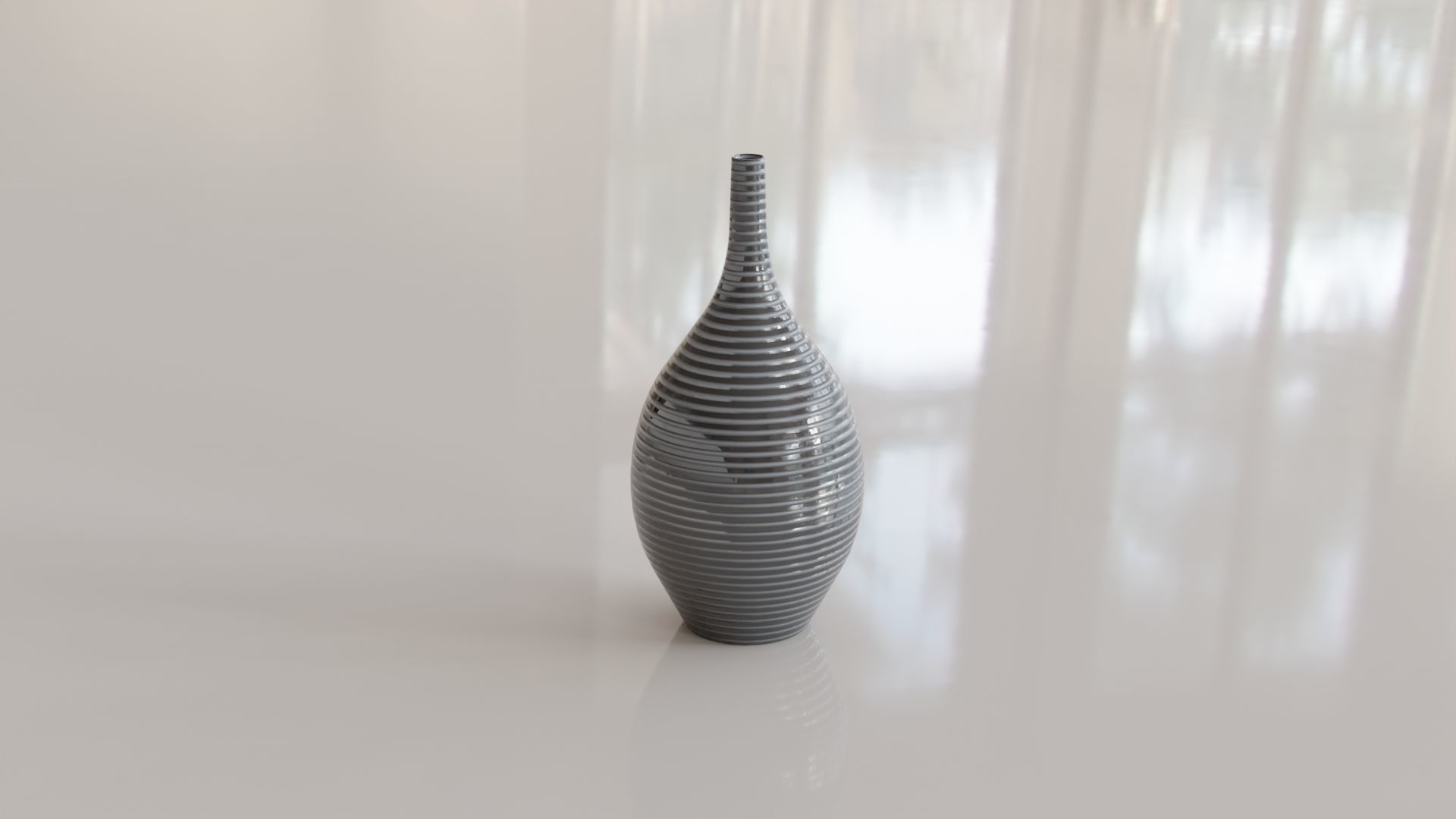 Earthenware Jug 01 Low-poly 3D model_1