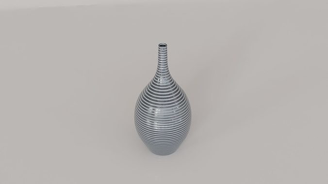 Earthenware Jug 01 Low-poly 3D model