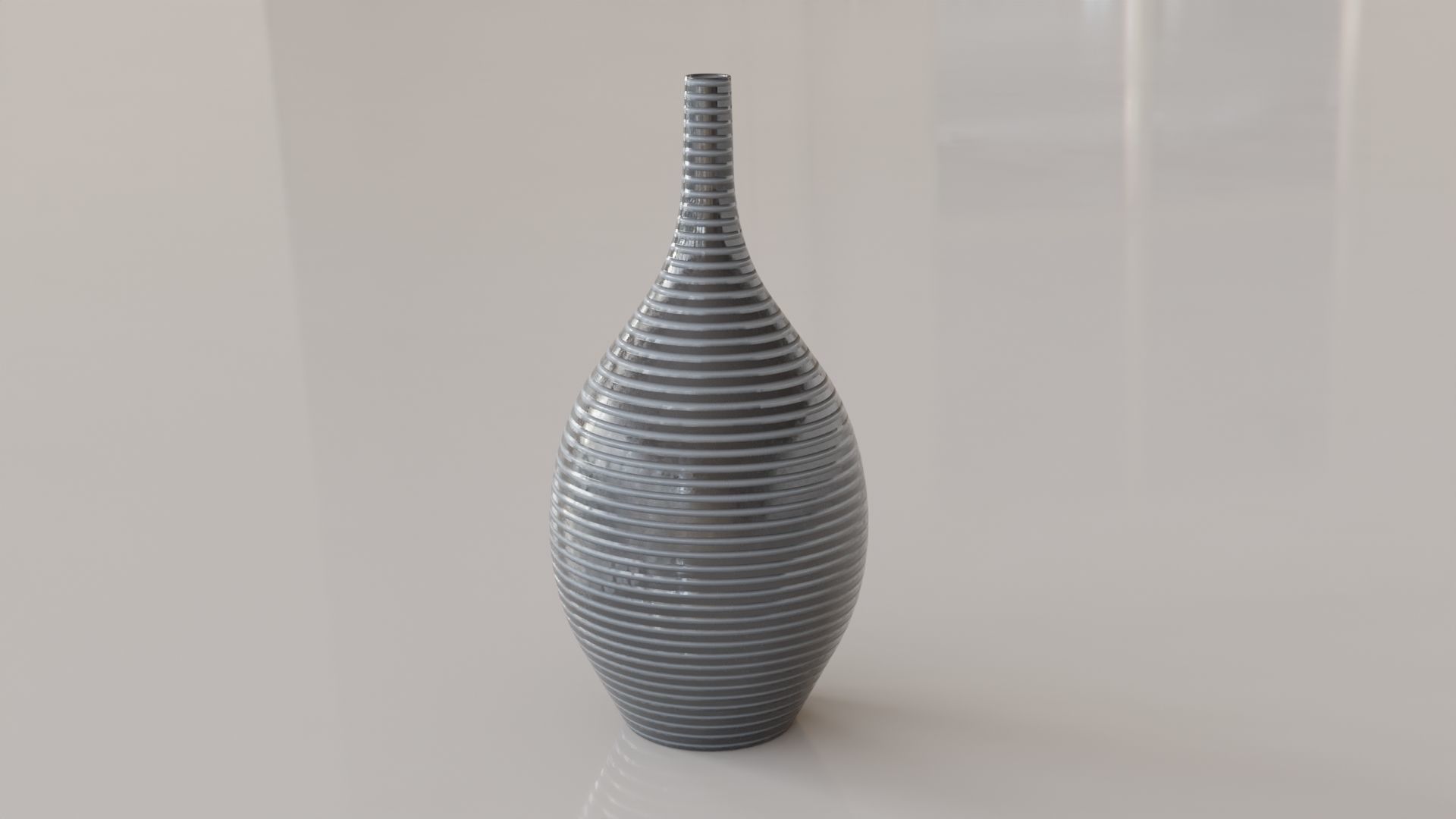Earthenware Jug 01 Low-poly 3D model_6