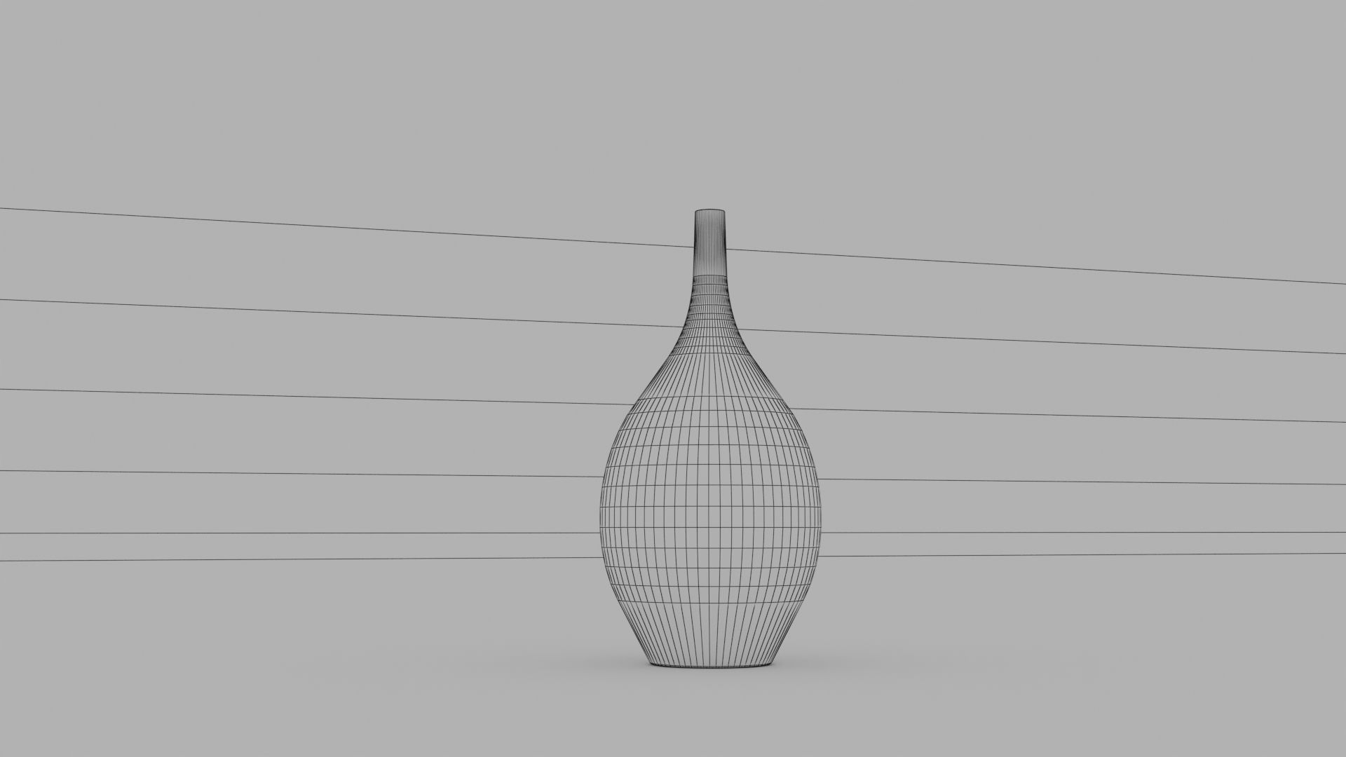 Earthenware Jug 01 Low-poly 3D model_8