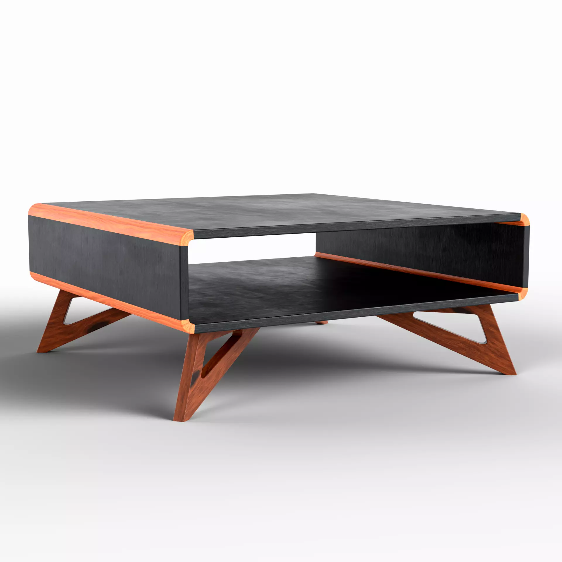 Coffe Table Free low-poly 3D model