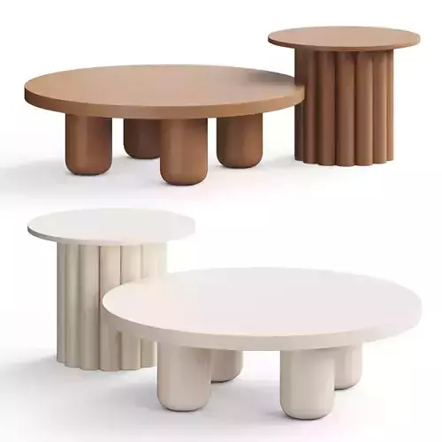 Urban Mood Numero Nesting Coffee Tables