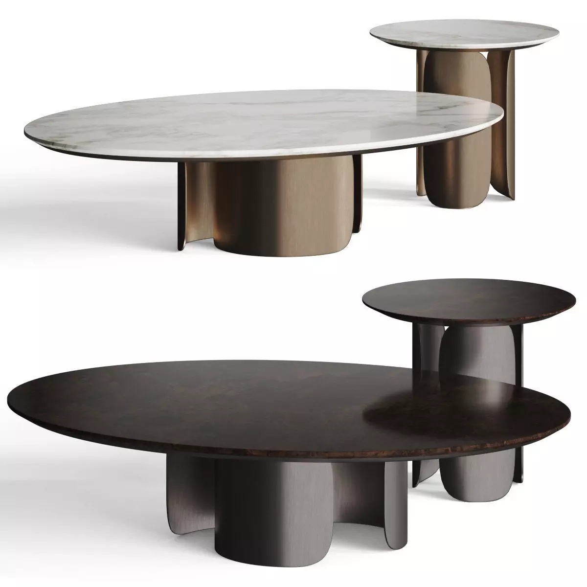 Opera Contemporary Gabriel Coffee Table 3D model_0