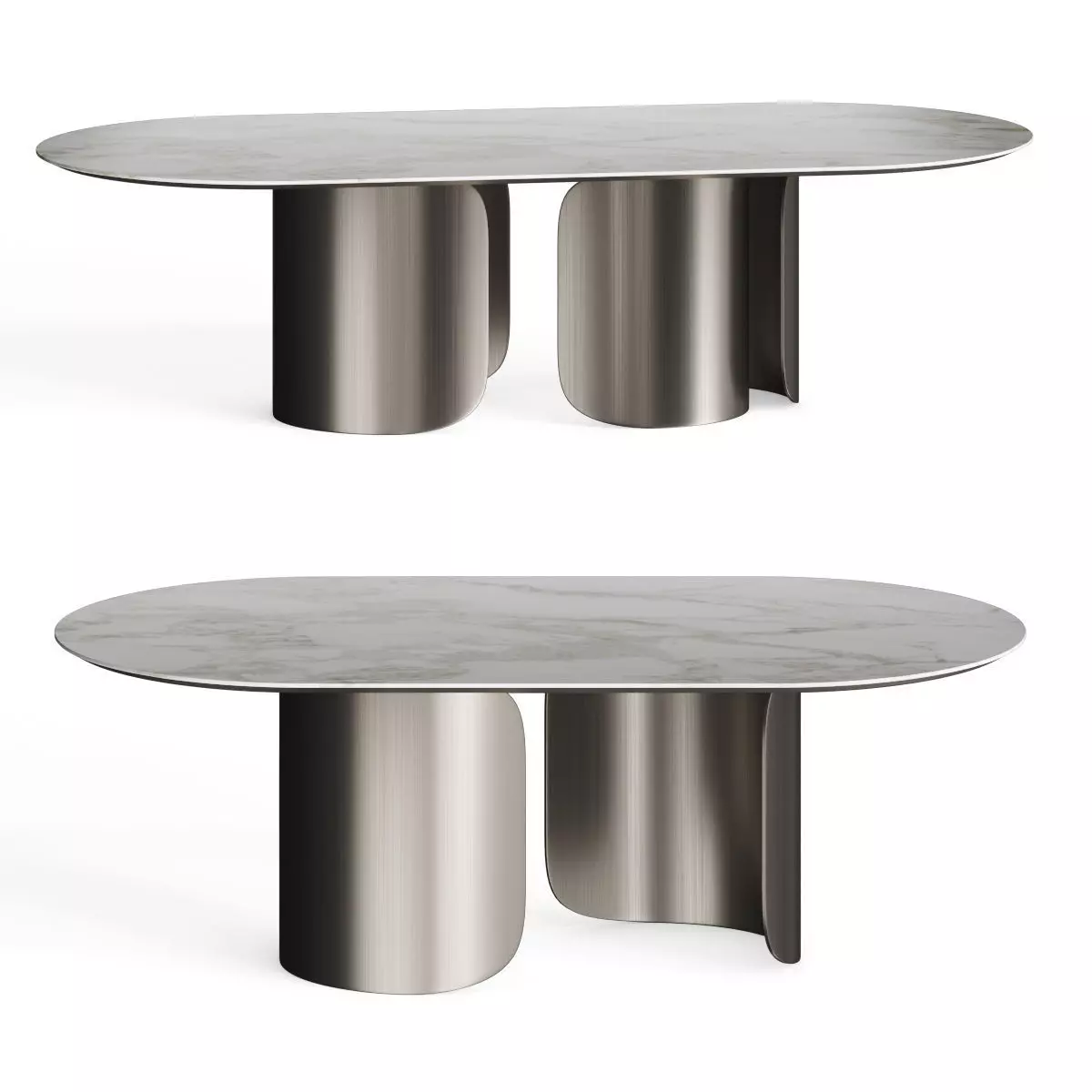 Opera Contemporary Oscar Dining Table 3D model_0