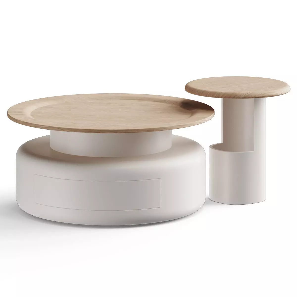 Urban Mood ARK Japandi Coffee Table 3D model_0