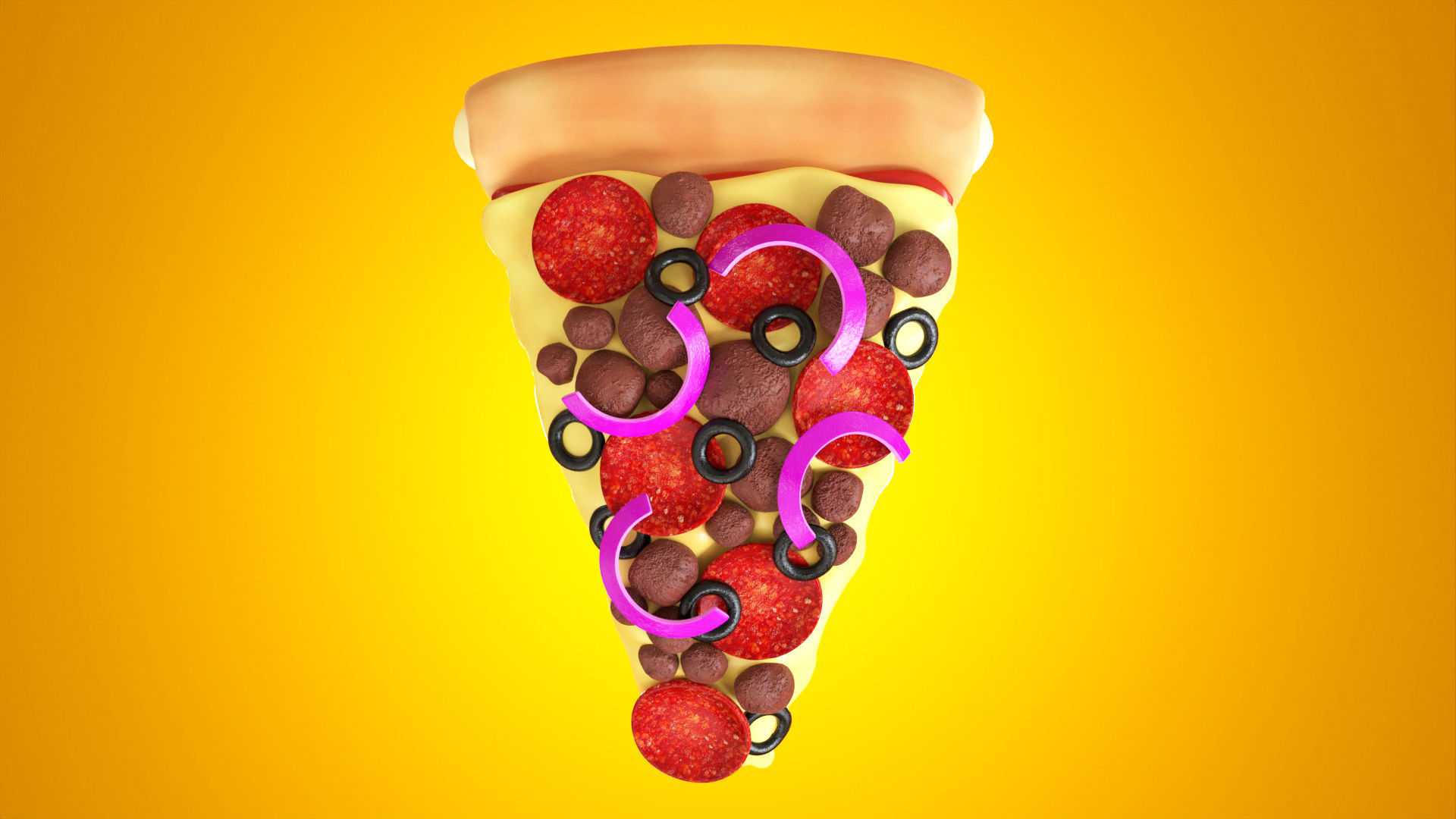 Pizza 001 3D model_8