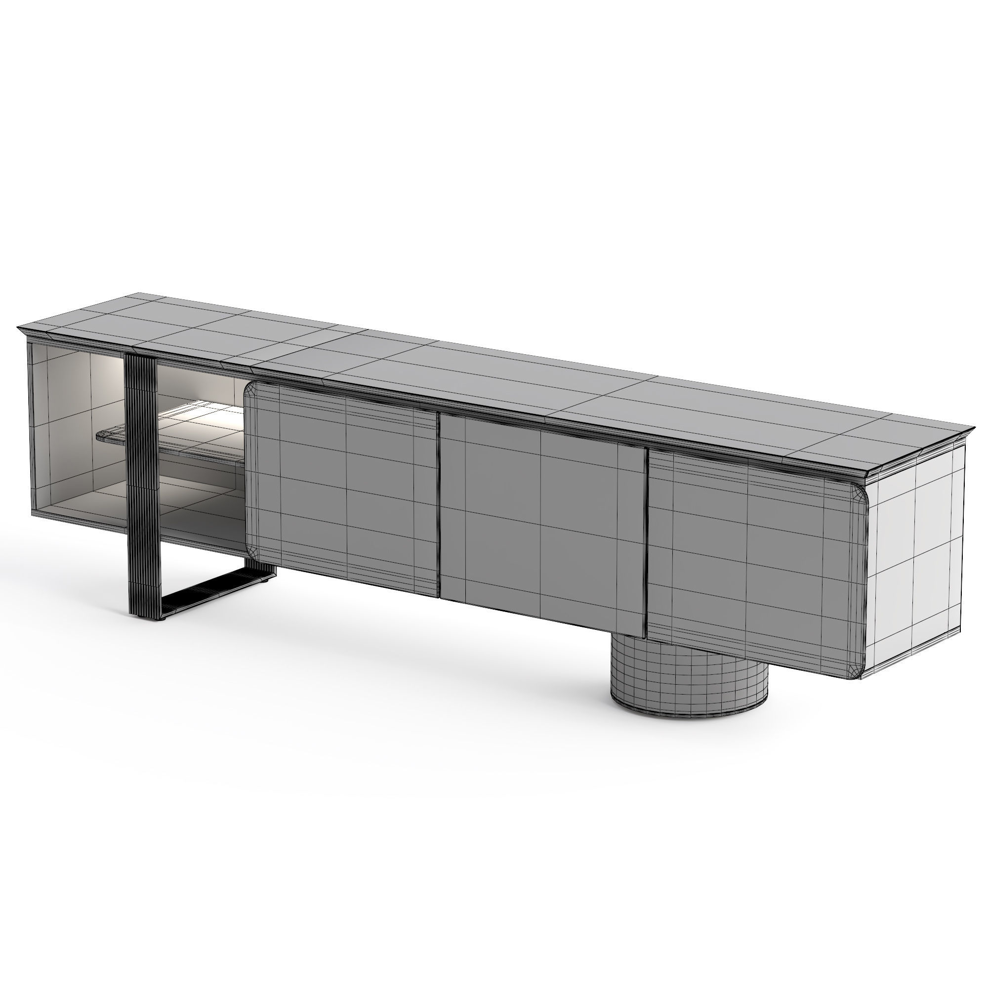 Modis Antik sideboard 3D model_6
