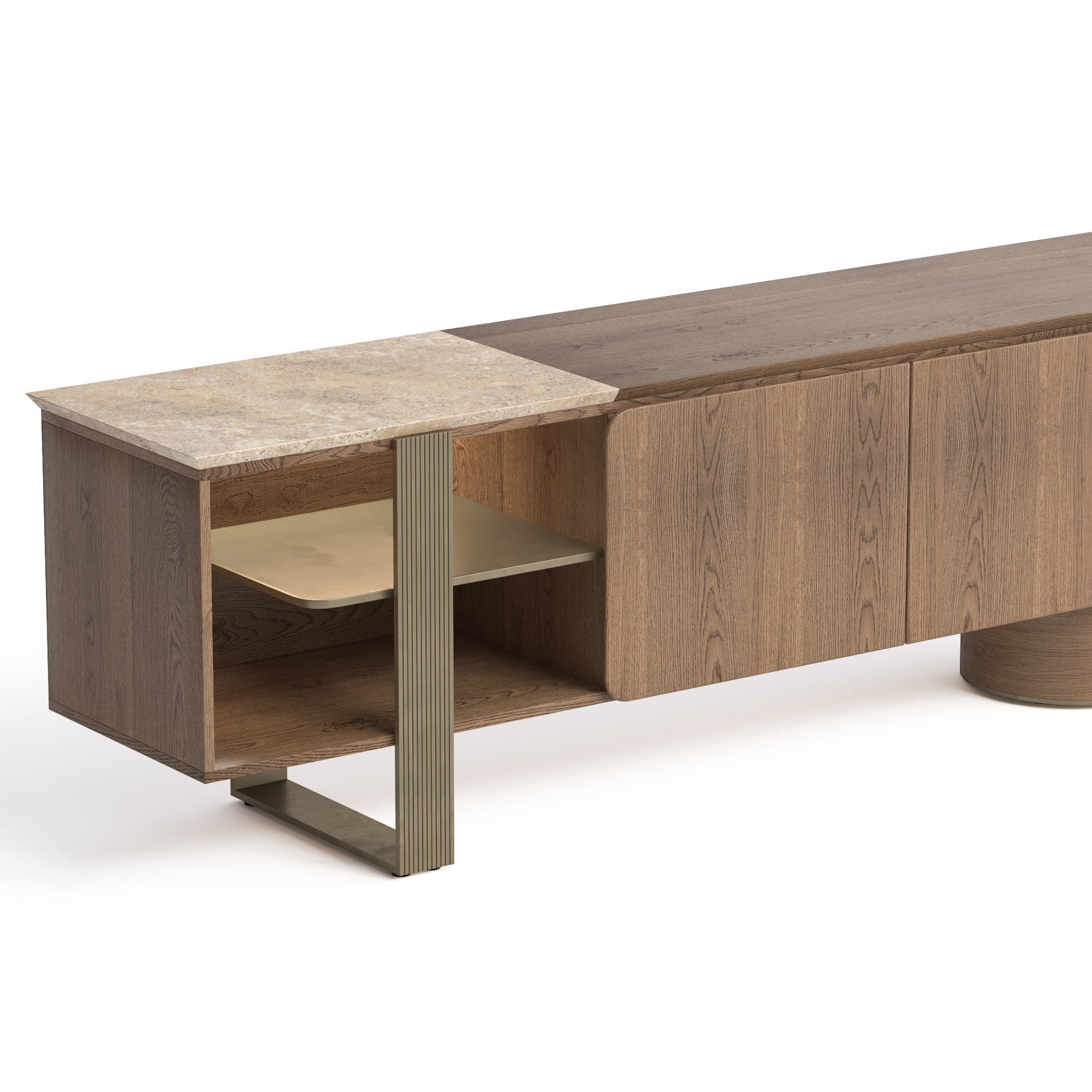 Modis Antik sideboard 3D model_4