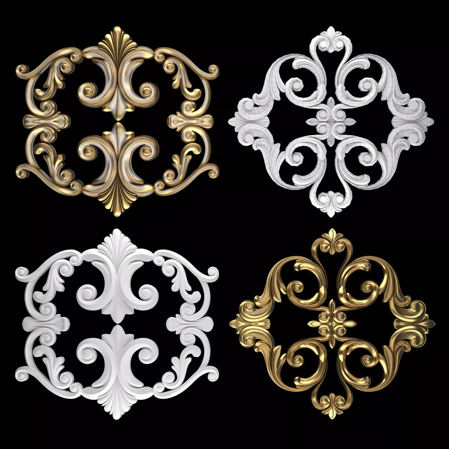 Ornament 103 3D model_0