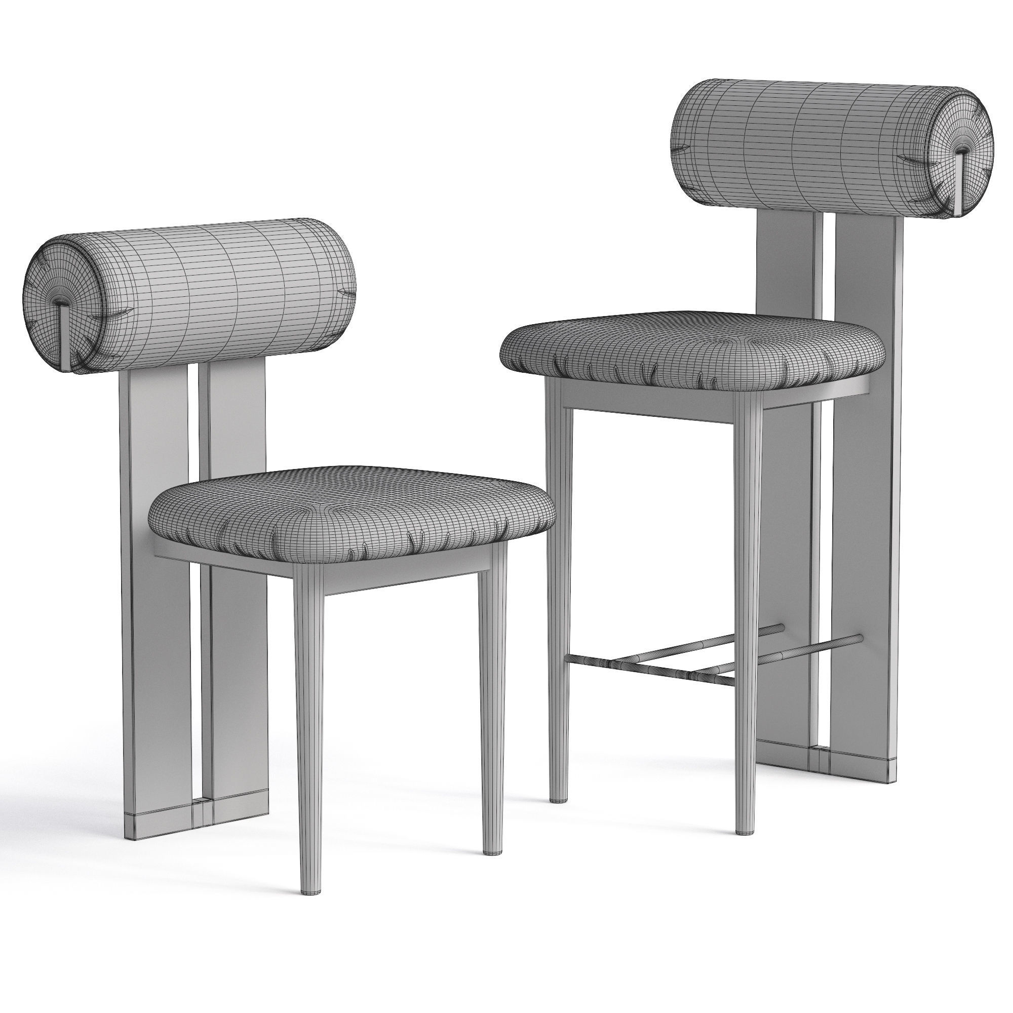 Norr11 Hippo chairs 3D model_7