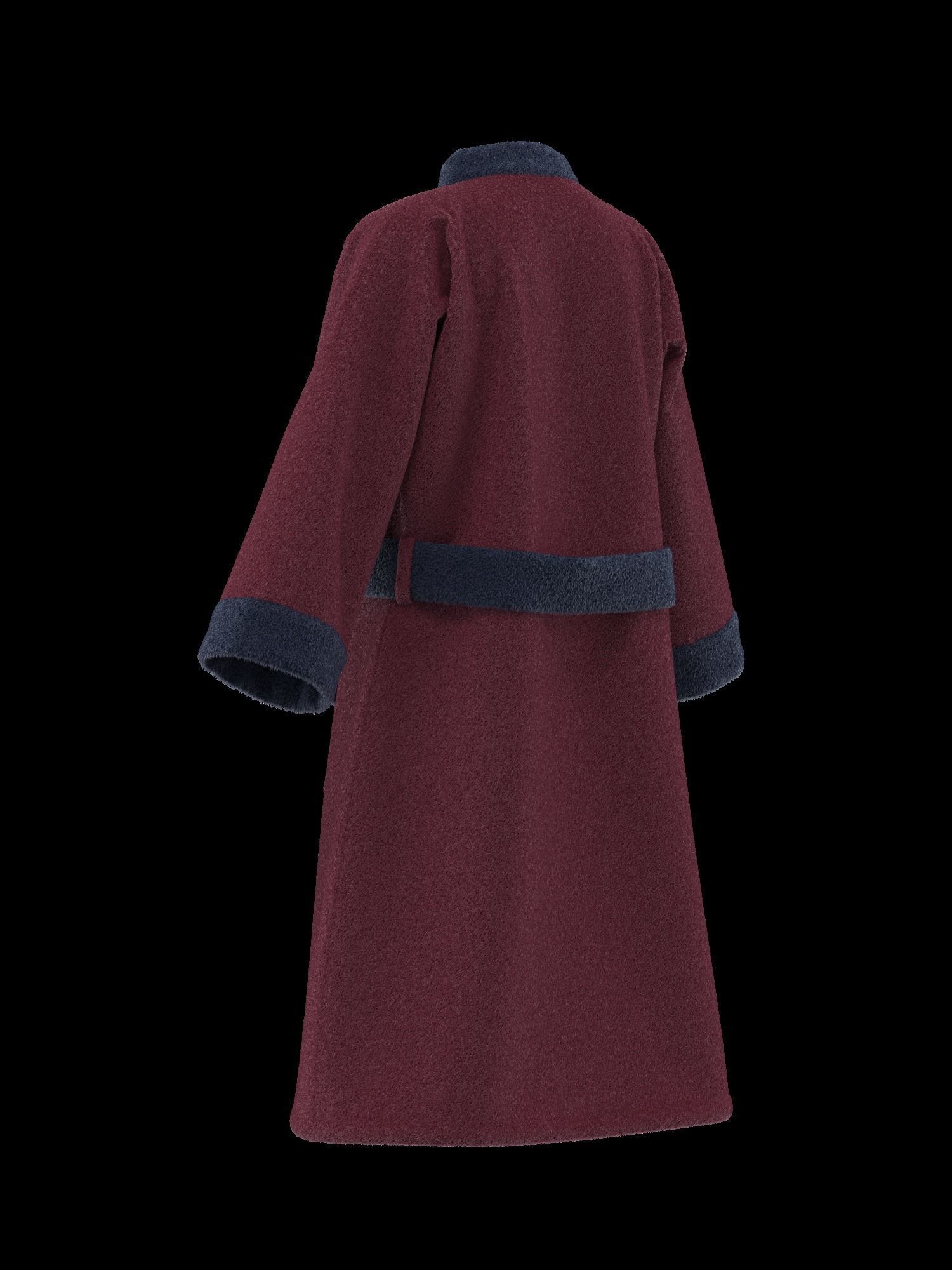 Bathrobe  3D model_19