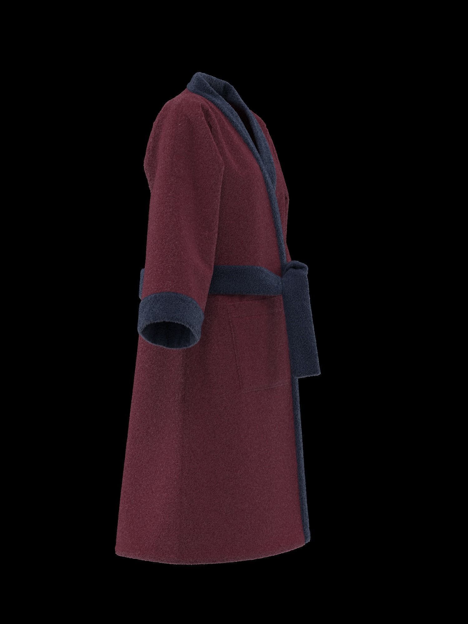 Bathrobe  3D model_26
