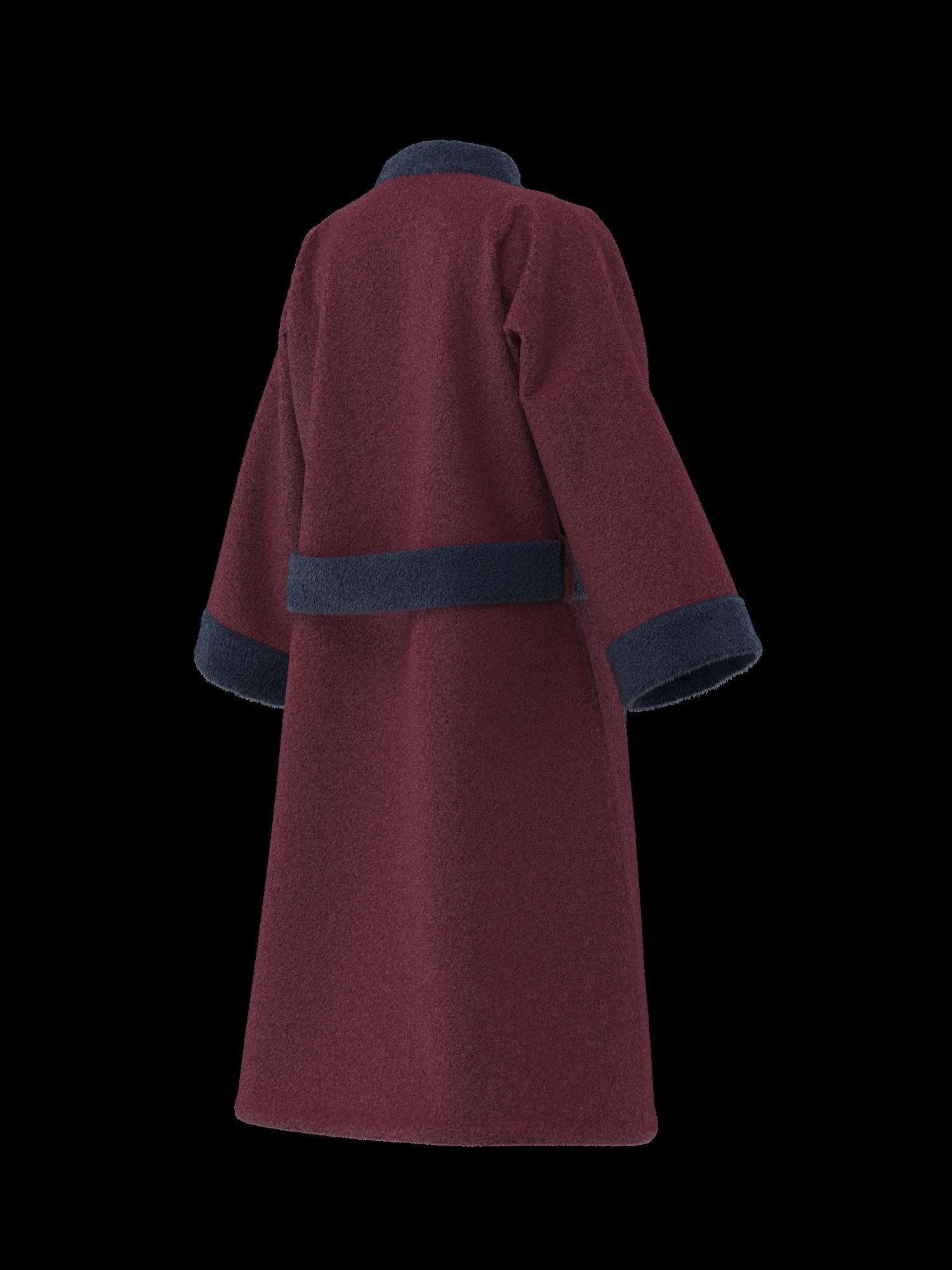 Bathrobe  3D model_29