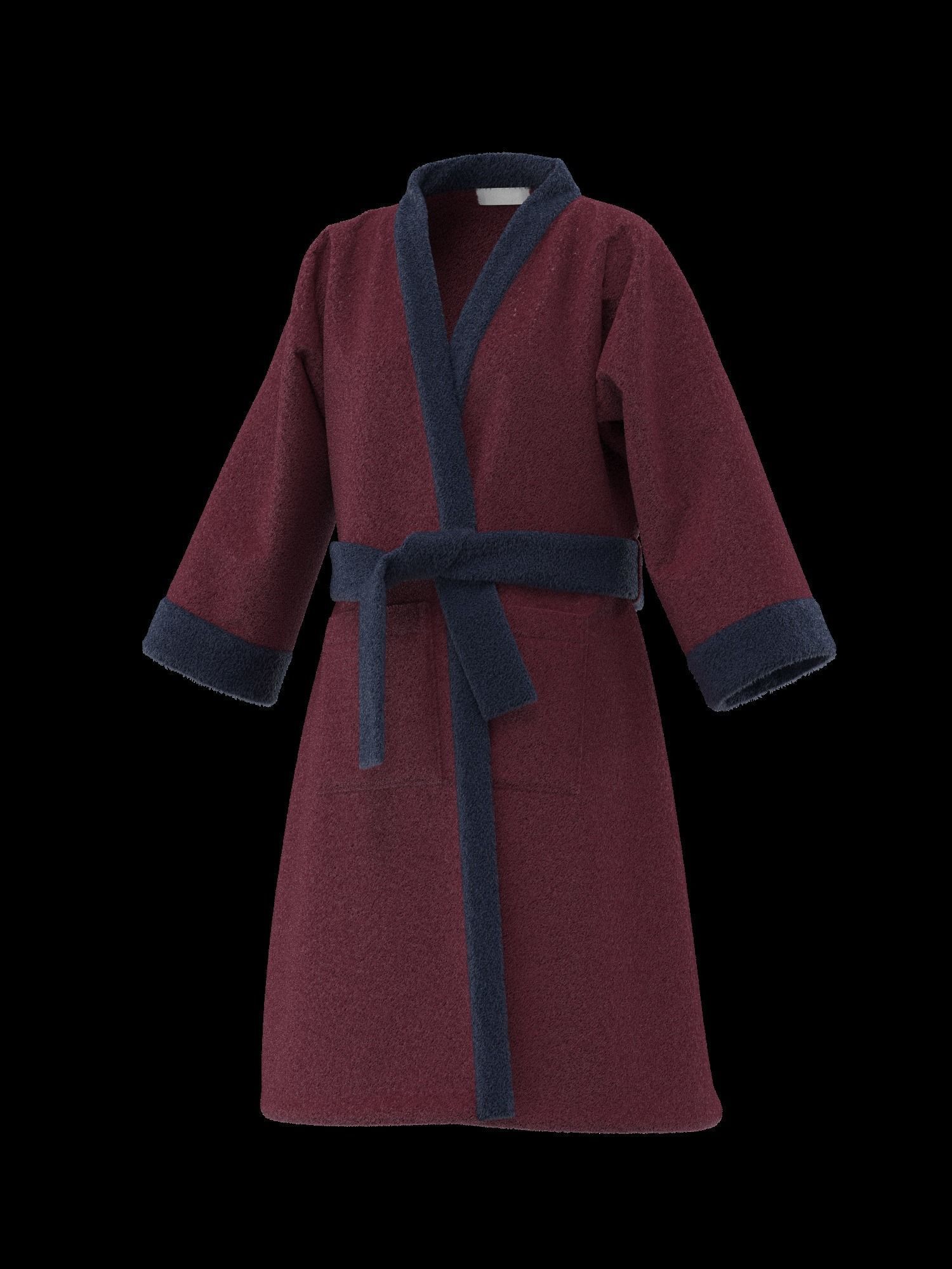Bathrobe  3D model_24
