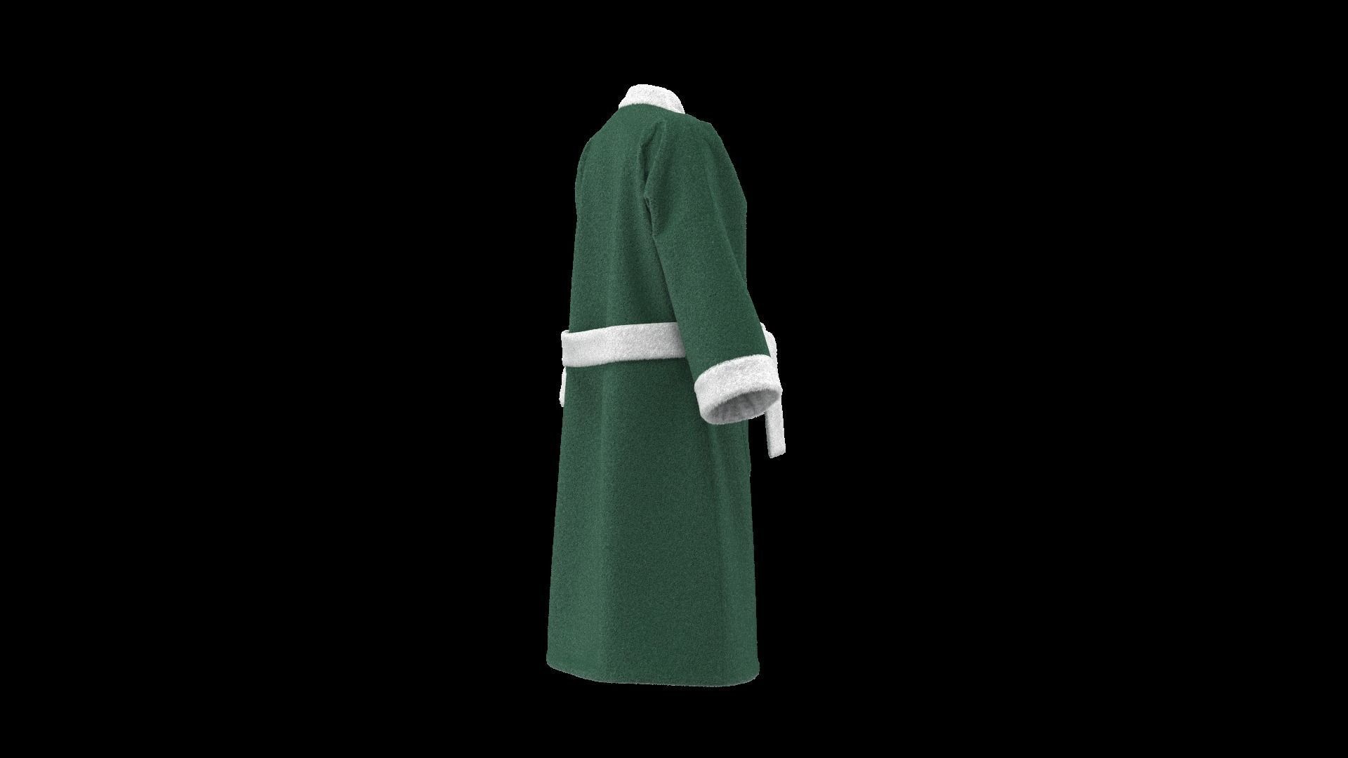 Bathrobe 3D model_5