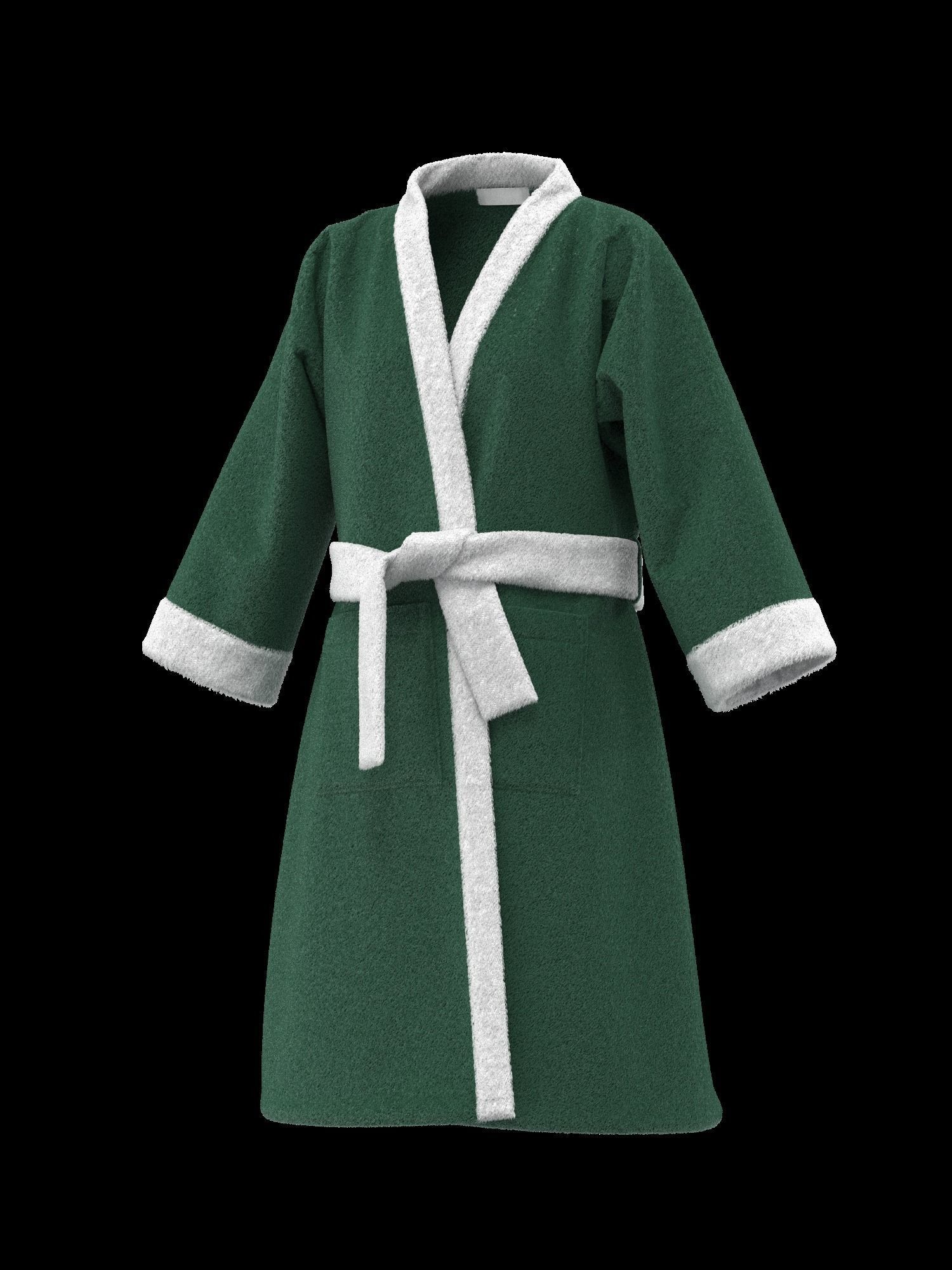 Bathrobe 3D model_25