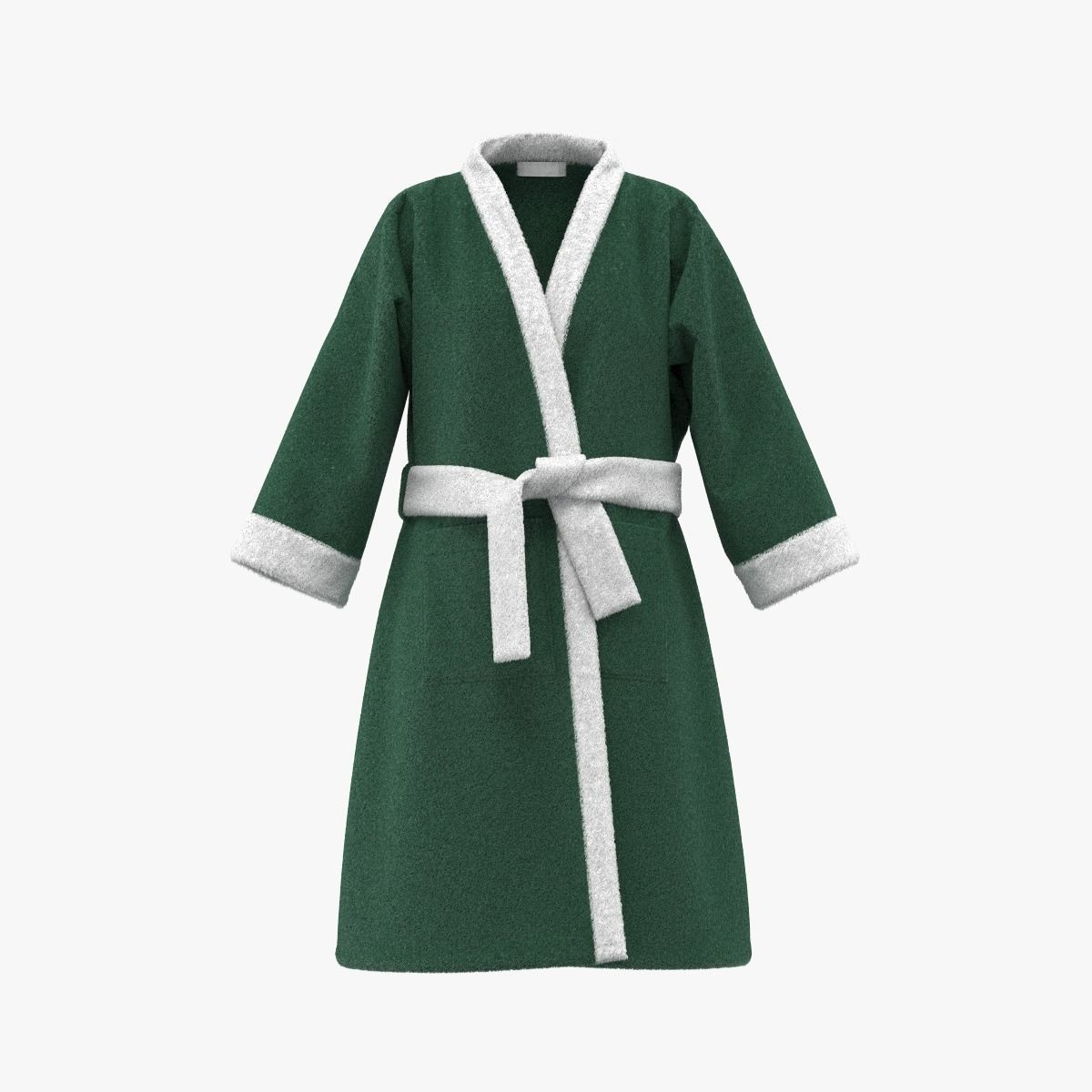 Bathrobe 3D model_16
