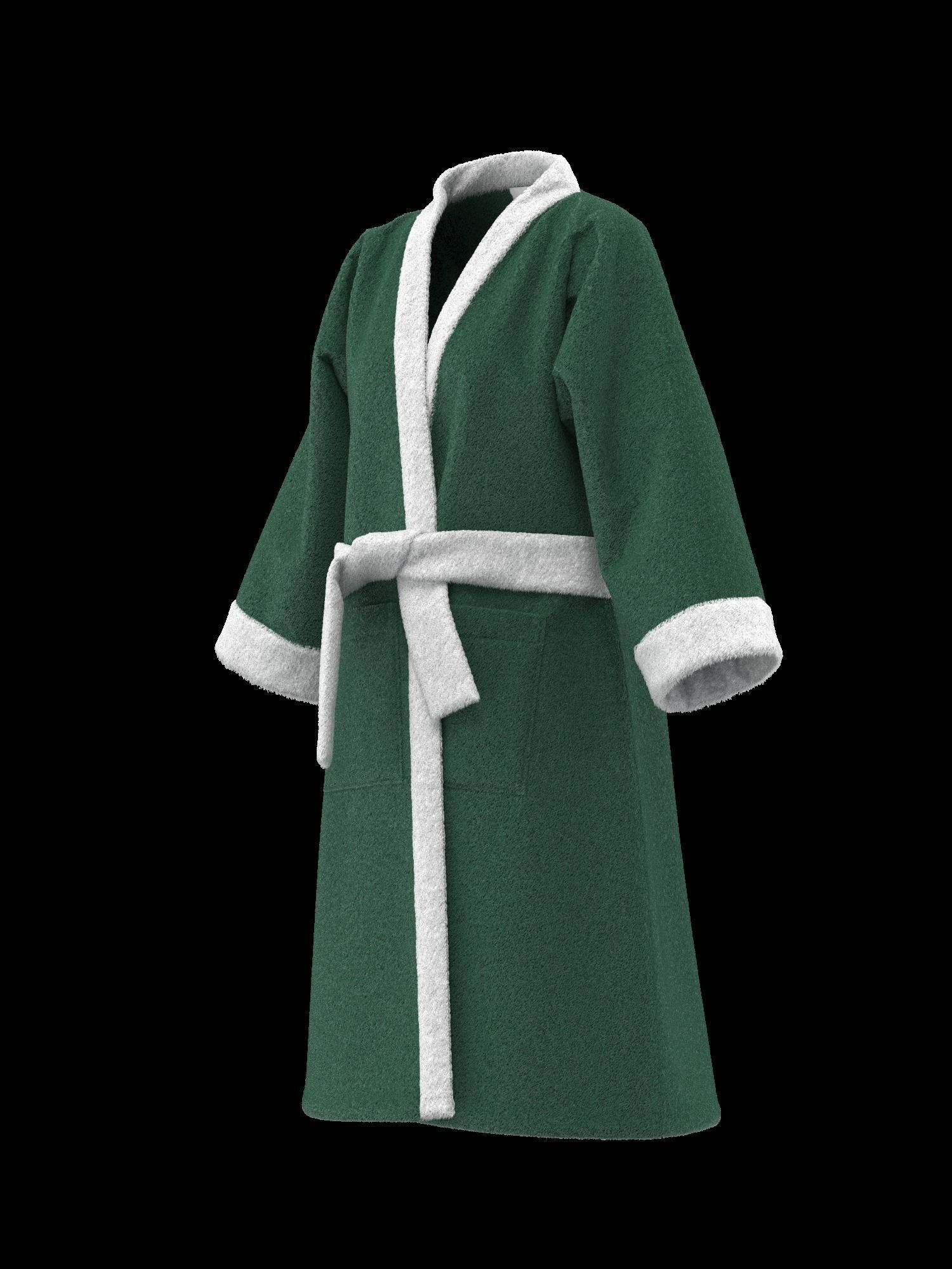 Bathrobe 3D model_24