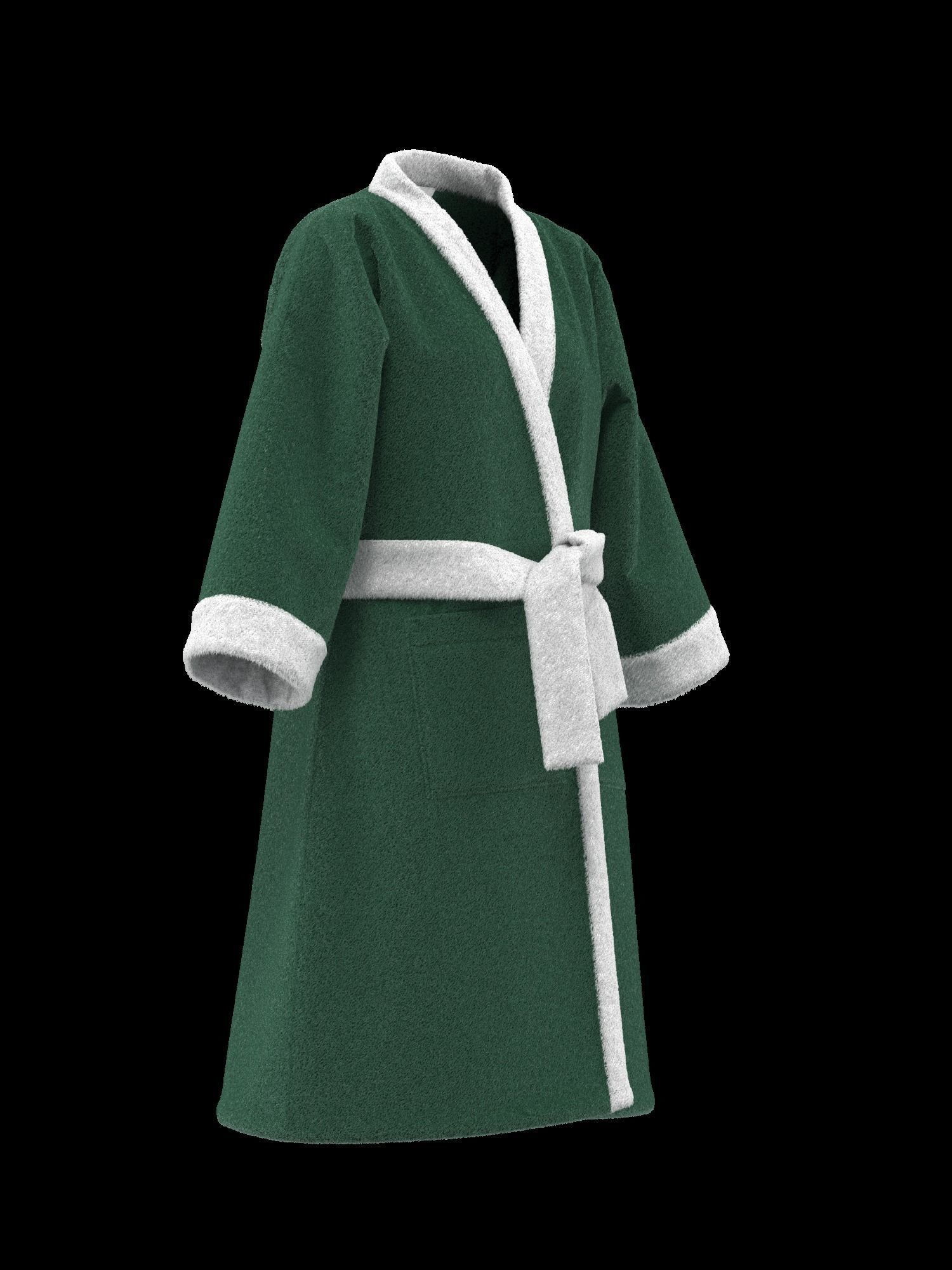 Bathrobe 3D model_27