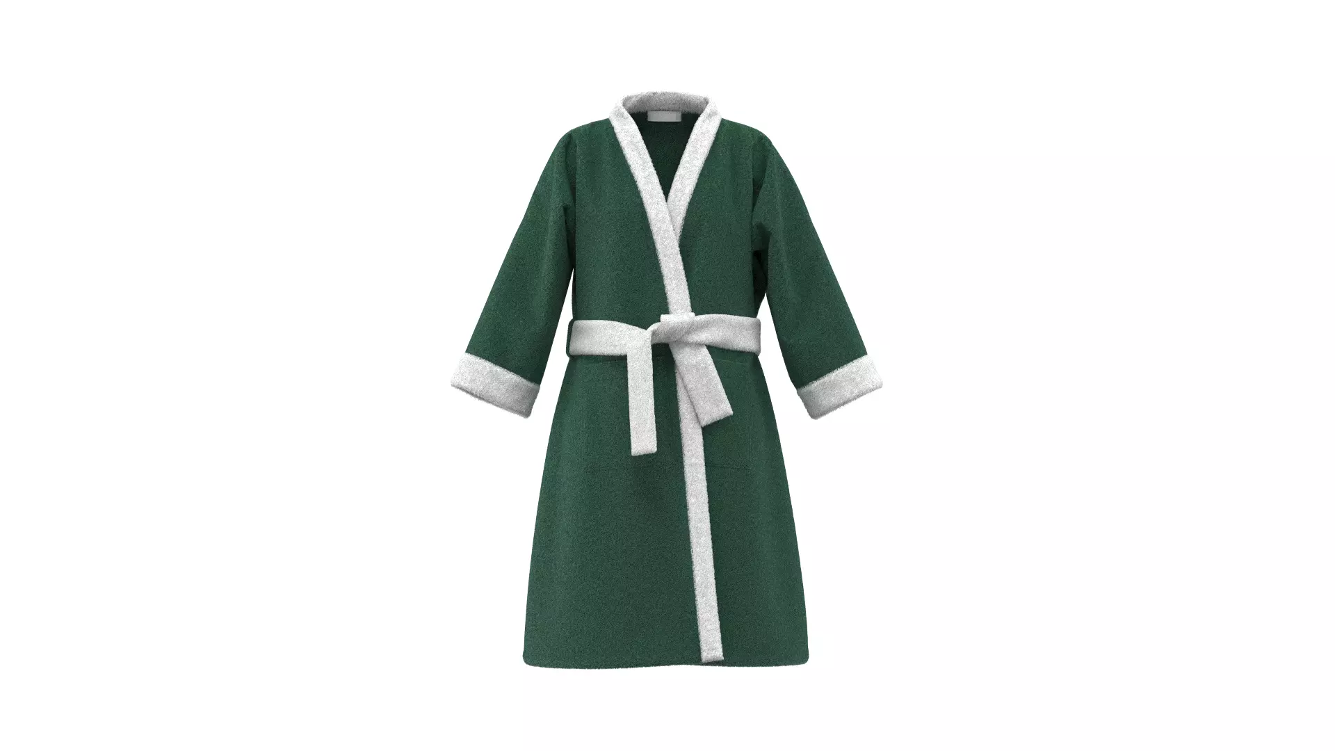 Bathrobe 3D model_0