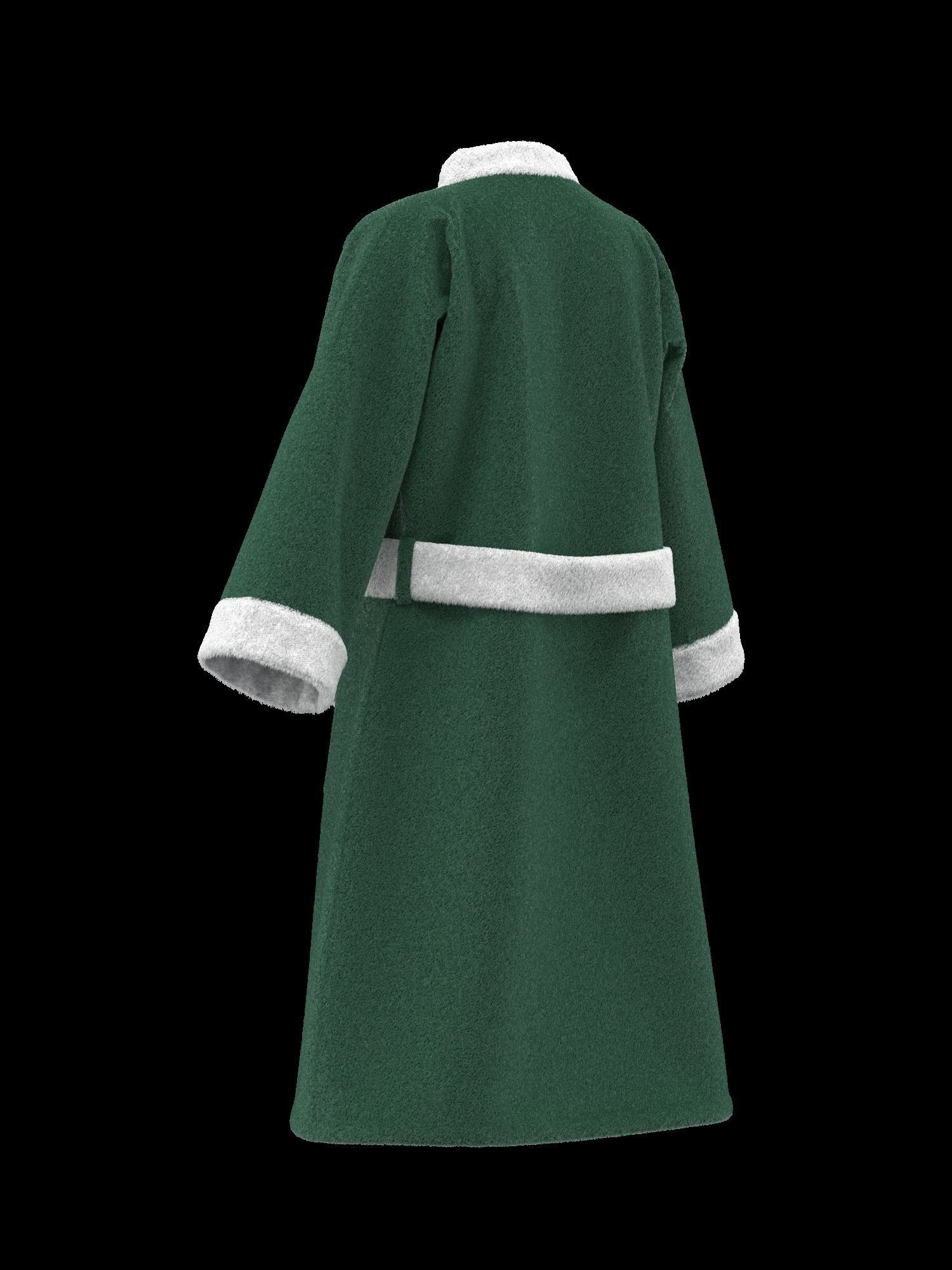 Bathrobe 3D model_20