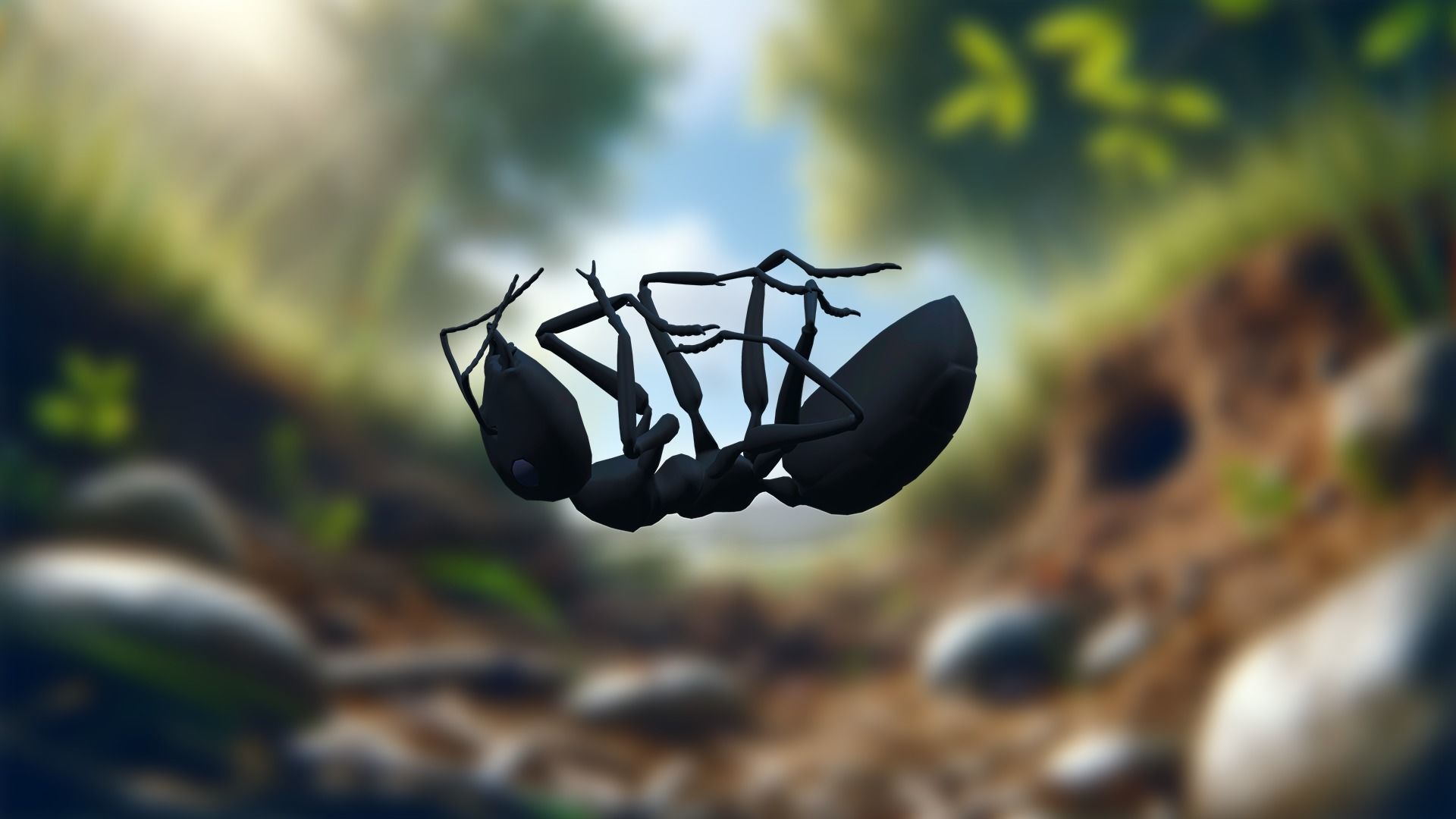 Insect Garden Mighty VR Myrmidon 3D Ant Mode Low-poly 3D model_22