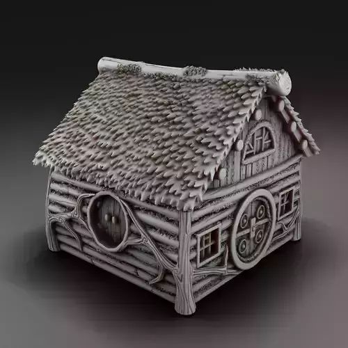 Forest house 1 3D print model