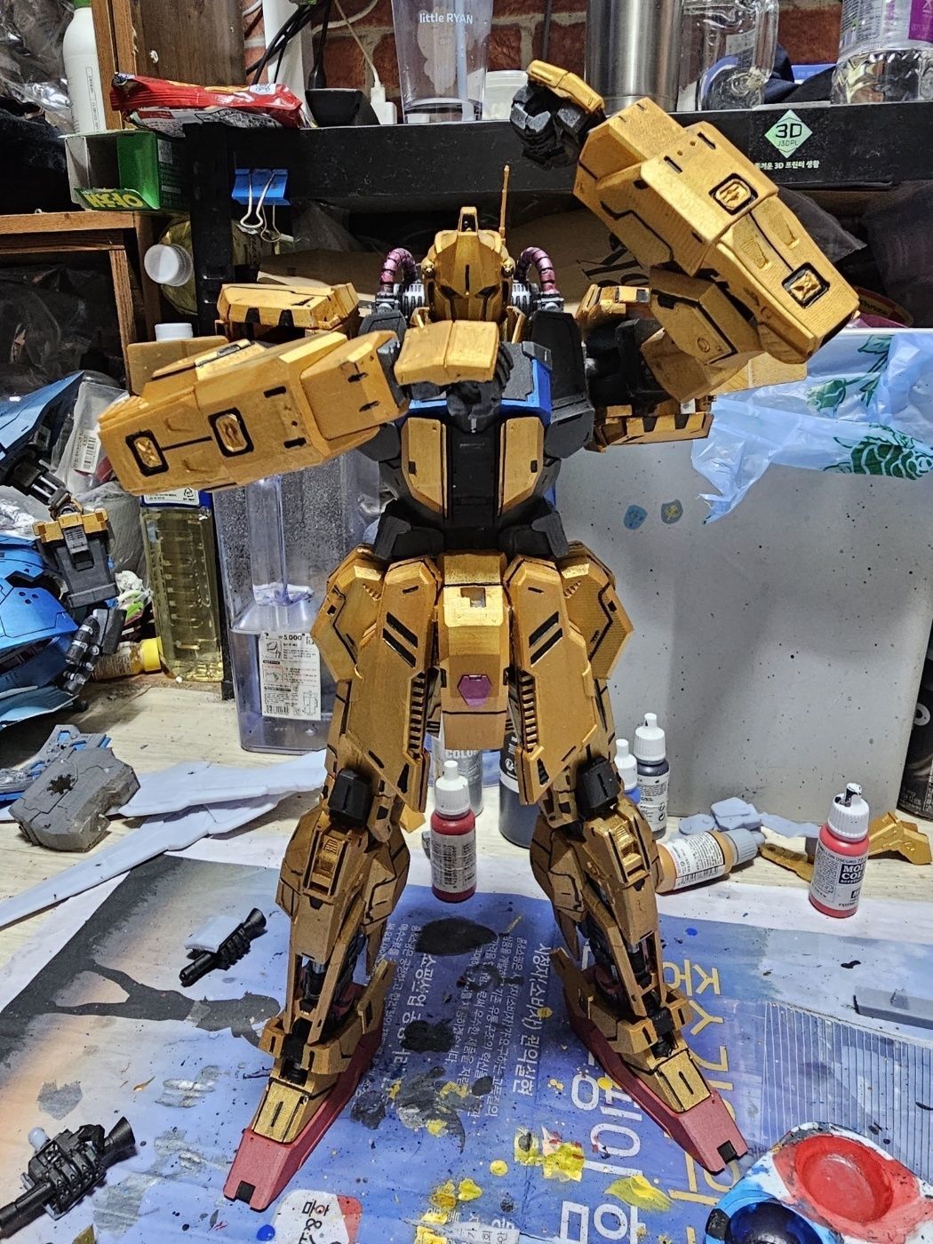 MSN-00100 Hyaku Shiki 3D print model_5
