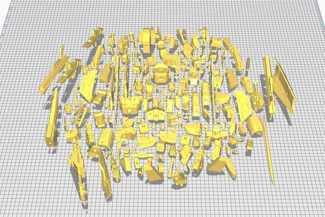 MSN-00100 Hyaku Shiki 3D print model_35