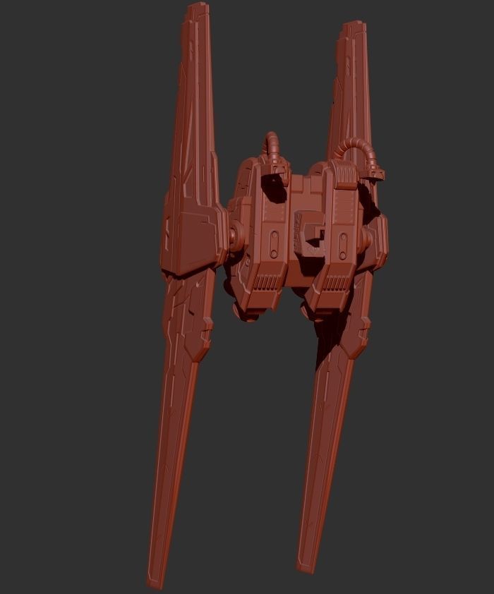 MSN-00100 Hyaku Shiki 3D print model_31