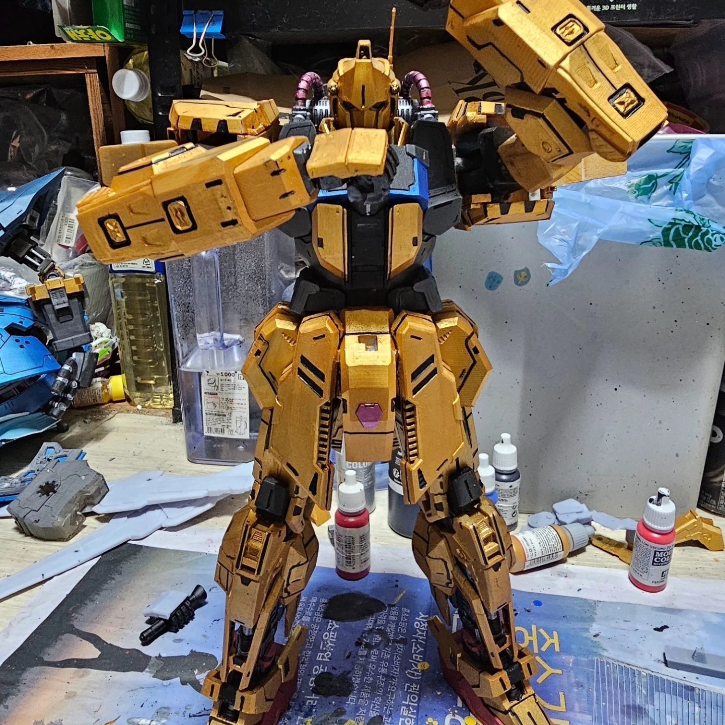 MSN-00100 Hyaku Shiki 3D print model_11